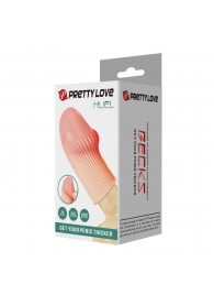 Телесная насадка на пенис Huel - 9 см. - Baile - в Севастополе купить с доставкой