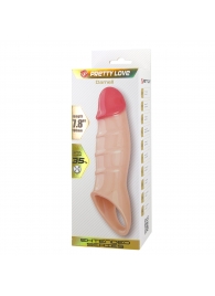 Телесная удлиняющая насадка на пенис Darnel - Baile - в Севастополе купить с доставкой