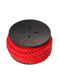 Красная веревка для шибари на катушке - 5 м. - Pecado - купить с доставкой в Севастополе