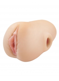 Телесный мастурбатор-вагина Pussy Pounder Squeeze Stroker - Pipedream - в Севастополе купить с доставкой