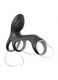 Черная насадка на пенис Ultimate Couples Cage Pro - Pipedream - в Севастополе купить с доставкой