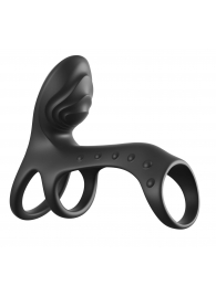 Черная насадка на пенис Ultimate Couples Cage Pro - Pipedream - в Севастополе купить с доставкой