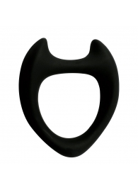 Черное эрекционное кольцо с рожками Wooomy Toro M - Adrien Lastic - в Севастополе купить с доставкой