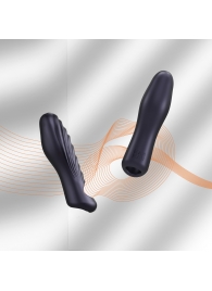 Сливовая силиконовая насадка на пенис с подхватом Manwan Ryzer - Manwan - в Севастополе купить с доставкой