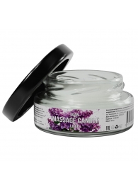 Массажная свеча «Сирень» - 50 мл. - SGAN - купить с доставкой в Севастополе