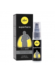 Пролонгатор-сыворотка pjur Superhero Delay Serum - 20 мл. - Pjur - купить с доставкой в Севастополе