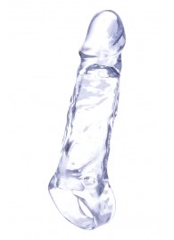 Прозрачная насадка-удлинитель Length Enhancer с подхватом - 16 см. - NMC - в Севастополе купить с доставкой