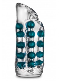 Прозрачный мастурбатор-вагина Super Stroker - Blush Novelties - в Севастополе купить с доставкой