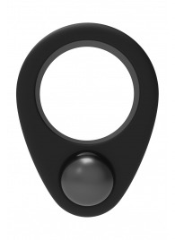 Черное эрекционное кольцо Cockring Single Weight - Dream Toys - в Севастополе купить с доставкой