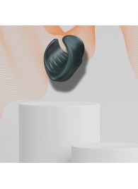 Серый сквозной мастурбатор с вибрацией Manwan Starter - Manwan - в Севастополе купить с доставкой