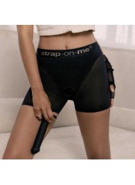 Трусики-шорты для фиксации насадок Strap-on-me Harness Lingerie Halo - size XS - Strap-on-me - купить с доставкой в Севастополе