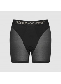 Трусики-шорты для фиксации насадок Strap-on-me Harness Lingerie Halo - size L - Strap-on-me - купить с доставкой в Севастополе