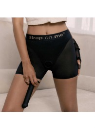 Трусики-шорты для фиксации насадок Strap-on-me Harness Lingerie Halo - size XL - Strap-on-me - купить с доставкой в Севастополе