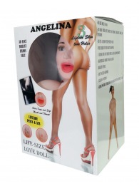 Надувная секс-кукла Angelina 3D - Boys of Toys - в Севастополе купить с доставкой