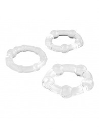 Набор из 3 эрекционных прозрачных колец - Boys of Toys - в Севастополе купить с доставкой