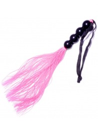 Розовая силиконовая плеть - 35,5 см. - Boys of Toys - купить с доставкой в Севастополе