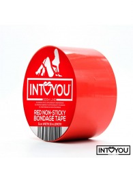 Красный скотч для фиксации Non-Sticky Bondage Tape - 15 м. - Intoyou - купить с доставкой в Севастополе