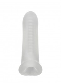 Белый фаллоудлинитель Striker - 13,5 см. - Lola Games - в Севастополе купить с доставкой