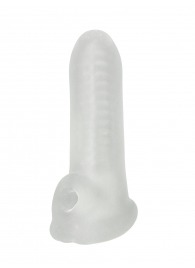 Белый фаллоудлинитель Striker - 13,5 см. - Lola Games - в Севастополе купить с доставкой