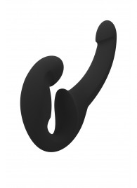 Черный безремневой страпон Share Lite - Fun Factory - купить с доставкой в Севастополе