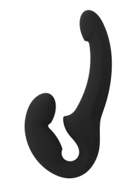 Черный безремневой страпон Share Lite - Fun Factory - купить с доставкой в Севастополе