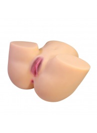 Телесный мастурбатор Liora с 2 любовными тоннелями - Baile - в Севастополе купить с доставкой