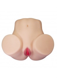 Телесный мастурбатор Julia с 2 любовными каналами - Baile - в Севастополе купить с доставкой