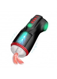 Интерактивный мастурбатор Raven с вакуумом, вибрацией и подсветкой - Shots Media BV - в Севастополе купить с доставкой