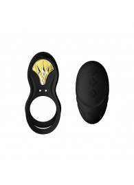 Черное эрекционное виброкольцо Bayek с пультом ДУ - Zalo - в Севастополе купить с доставкой