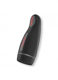 Черный автоматический мастурбатор с управлением через приложение - Oninder - в Севастополе купить с доставкой