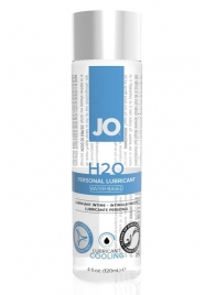 Охлаждающий лубрикант на водной основе JO Personal Lubricant H2O COOLING - 120 мл. - System JO - купить с доставкой в Севастополе