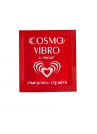 Пробник женского стимулирующего лубриканта на силиконовой основе Cosmo Vibro - 3 гр. - Биоритм - купить с доставкой в Севастополе