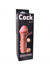 Фаллоудлинитель с кольцом COCK size M - 15 см. - LOVETOY (А-Полимер) - в Севастополе купить с доставкой