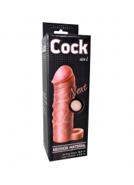 Фаллоудлинитель с кольцом COCK size L - 16,5 см. - LOVETOY (А-Полимер) - в Севастополе купить с доставкой