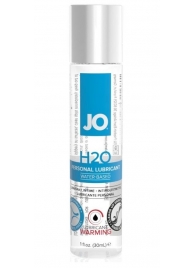 Возбуждающий лубрикант на водной основе JO Personal Lubricant H2O Warming - 30 мл. - System JO - купить с доставкой в Севастополе