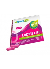 Возбуждающие капсулы Ladys Life - 14 капсул (0,35 гр.) - SuperCaps - купить с доставкой в Севастополе