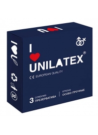 Ультрапрочные презервативы Unilatex Extra Strong - 3 шт. - Unilatex - купить с доставкой в Севастополе