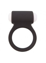 Чёрное эрекционное виброкольцо LIT-UP SILICONE STIMU RING 3 BLACK - Dream Toys - в Севастополе купить с доставкой
