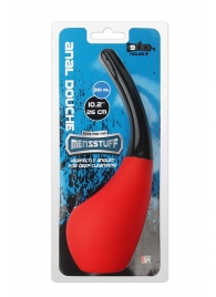 Анальный душ MENZSTUFF 310ML ANAL DOUCHE RED/BLACK - Dream Toys - купить с доставкой в Севастополе