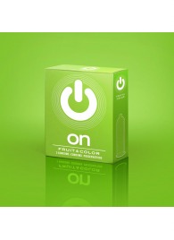 Цветные ароматизированные презервативы ON) Fruit   Color - 3 шт. - ON) - купить с доставкой в Севастополе