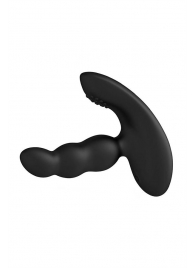 Черный силиконовый стимулятор простаты Levett Nitoc с пультом ДУ - Levett - в Севастополе купить с доставкой