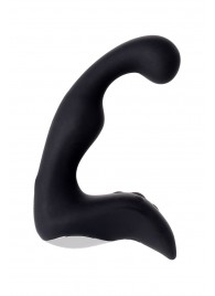 Чёрный изогнутый вибростимулятор простаты Erotist - Erotist Adult Toys - в Севастополе купить с доставкой
