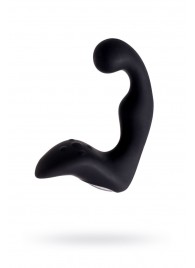 Чёрный изогнутый вибростимулятор простаты Erotist - Erotist Adult Toys - в Севастополе купить с доставкой