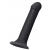 Черный фаллос на присоске Silicone Bendable Dildo L - 19 см. - Strap-on-me - купить с доставкой в Севастополе