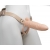 Телесный фаллопротез MEN STYLE с анальным стимулятором - 17,5 см. - LOVETOY (А-Полимер) - купить с доставкой в Севастополе