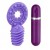 Фиолетовое эрекционное виброкольцо с 10 режимами вибрации Dash - NMC - в Севастополе купить с доставкой