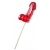 Красный леденец в форме фаллоса со вкусом виски - Sosuчki - купить с доставкой в Севастополе