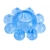 Голубая гелевая насадка-цветок - Toyfa Basic - в Севастополе купить с доставкой