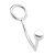 Кольцо на пенис с анальным стимулятором Stainless Steel Anal Hook   Cock Ring - BlueLine - в Севастополе купить с доставкой