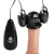 Черная стимулирующая насадка для головки полового члена Multi Speed Vibrating Penis Head Teaser - XR Brands - в Севастополе купить с доставкой